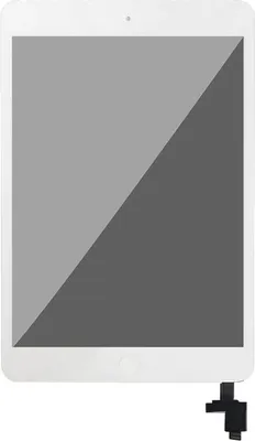 Produktbild von Für Ipad Mini 1 und 2 Display Glas Touchscreen IC Chip A1432 A1454 A1455 A1489 A1490 A1491 Digitizer weiß