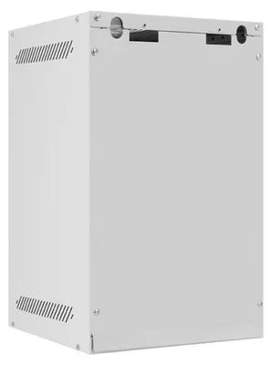 Produktbild von Lanberg WF10-2309-00S, Wandmontiertes Regal, 9U, 20 kg, 6,85 kg, Grau