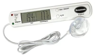 Digitale Kühlschrankthermometer mit Alarm, -50 bis +70 °C