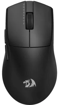 Produktbild von Gaming-Maus Redragon King Ultra, kabelgebunden/kabellos, Bluetooth/USB, 8000 DPI, Schwarz
