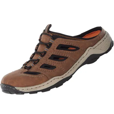 Produktbild von Rieker Herren Pantolette braun