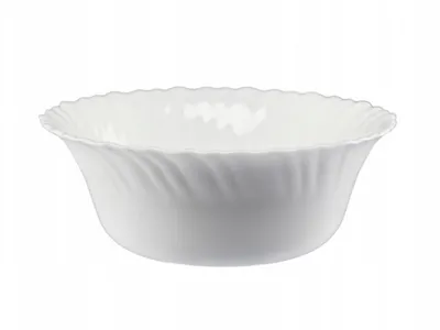 Zdjęcie produktu dla Miska na zupę i przekąski z białej ceramiki 17,5 cm
