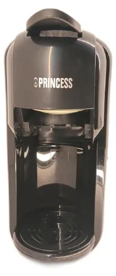 Produktbild von Princess 249452, Pad-Kaffeemaschine, 0,6 l, Kaffeekapsel, 1450 W, Schwarz