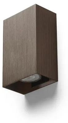 Immagine prodotto di RED - DESIGN RENDL RENDL CAPRI RC Applique, bronzo spazzolato, 230 V, GU10, 2 x 9 W, R14418