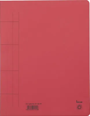 Image de Dossier de classement rapide A4 carton rouge