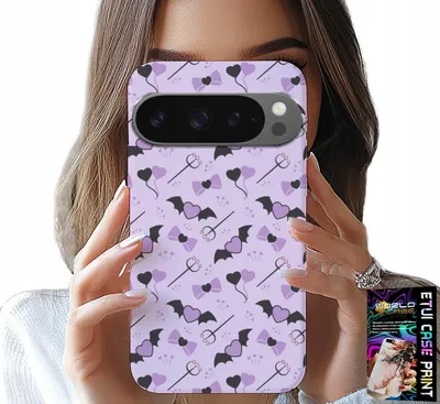 Image de Étui pour Google Pixel 9 / 9 Pro - Motifs tendance Fourches Cœurs Nœuds Nœud