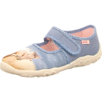 Produktbild von Superfit Hausschuhe in blau, Gr. 24