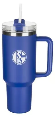 Produktbild von FC Schalke 04 Trinkbecher Cup | 1,2 L | Edelstahl, Kunststoff