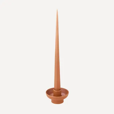 Produktbild von Kerzenhalter VELA S/M - amber brown: small