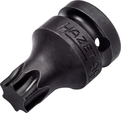 Produktbild von Hazet Schlag-Maschinenschrauber Schraubendreher-Steckschlüsseleinsatz 995S-T60, 1/2 (12,5 mm) Vierkant hohl, Innen TX Profil, SW T60