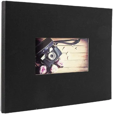 Image de Album photo Panodia Ceanothe Studio noir 23 x 28 cm, 60 pages noires