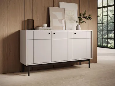 Produktbild von Kommode – Sideboard – Wohnzimmer Kommode – Schlafzimmer Kommode – K154 – JAPANDI – Kaschmir – Eleganter Stauraum für harmonische Wohnbereiche