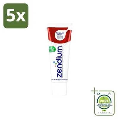 Produktbild von 5 x Zendium Tandvlees Protect Tandpasta - 75 ml - Großpackung - 5 Stücke