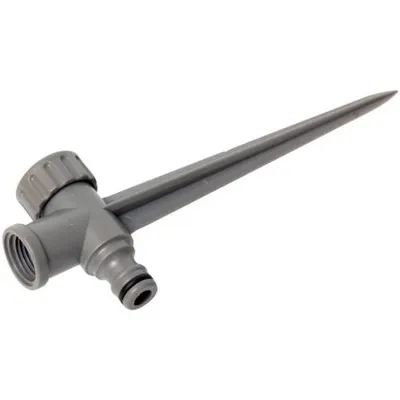 Produktbild von T-Stück-Sockel Kunststoff 1/2 Zoll IG 3/4 Zoll AG Spikesockel Schnellkupplung für Sprinkler & Gartenregner