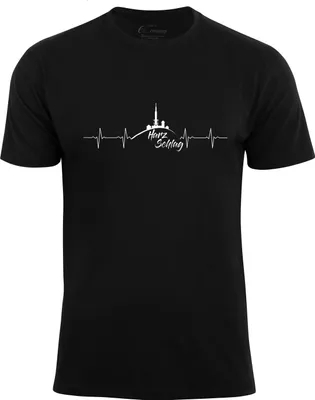 Produktbild von Cotton Prime® T-Shirt - Harzschlag L Schwarz