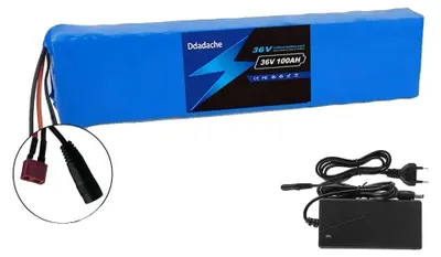 Image de Batterie, capacité de 100 Ah, compatible 36 V, type T-DC