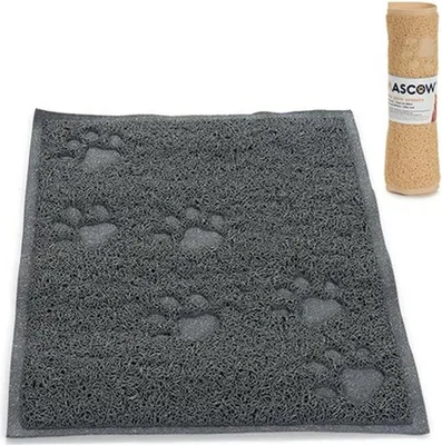 Obrázek produktu pro Koberec pro psy šedobéžový (30 x 0,2 x 40 cm)