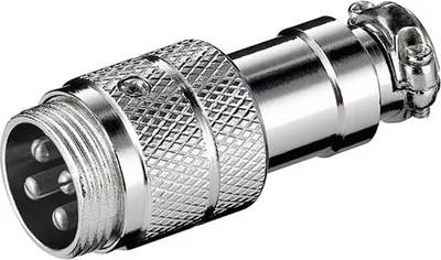 Produktbild von Wentronic Mikrofonstecker, 4 Pin