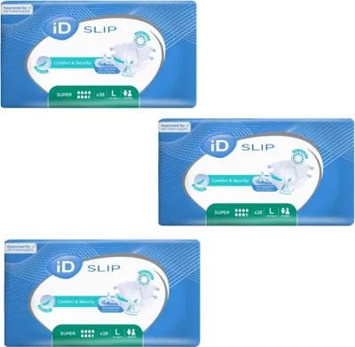 Produktbild von iD Expert Slip TBS Super L, 3x28 Stk. Inkontinenz Windeln Windelhosen