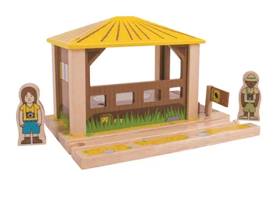 Zdjęcie produktu dla Bigjigs Rail Stop Safari