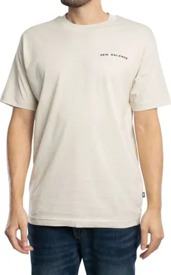 Produktbild von New Balance T-Shirt mit neu gestalteter Grafik, Beige L