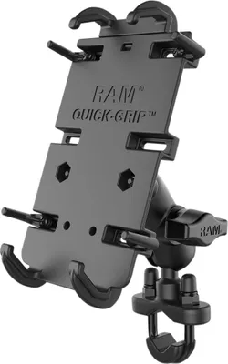 Zdjęcie produktu dla RAM Mounts Quick-Grip, Telefon komórkowy/Smartfon, Nawigacja, Uchwyt pasywny, Uniwersalne, Czarny