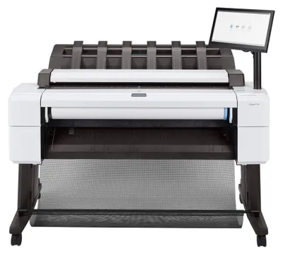 Produktbild von HP DESIGNJET T2600PS MFP - 36IN, 2400 x 1200 DPI, PostScript 3, PDF 1.7, HP-GL/2, TIFF, JPEG, HP-RTL, CALS G4, Cyan, Foto schwarz, Mattschwarz, Magenta, Gelb, Grau, 2400 x 1200 DPI, 25 - 400%, 600 x 600 DPI