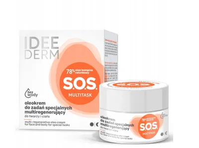 Obrázek produktu pro Idee Derm Oleokrem do zadań specjalnych do twarzy i ciała multiregenerujący, 50 ml
