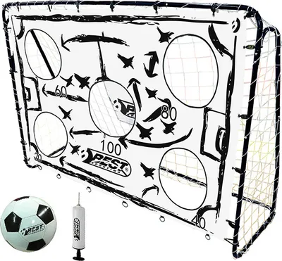 Produktbild von Best Sporting MO11073 Fußballtor TAKTIK mit Torwand, Fußball, Pumpe