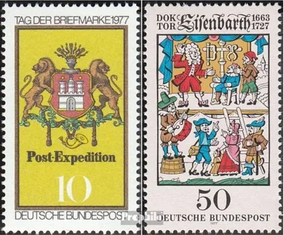 Produktbild von Briefmarken BRD (BR.Deutschland) 1977 Mi 948,953 (kompl.Ausgaben) postfrisch Tag der Briefmarke