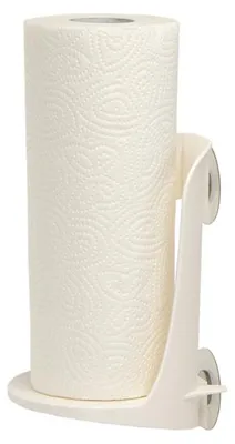Produktbild von Küchenrollenhalter - Mit 2 Saugnäpfen - Weiß