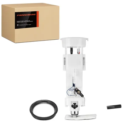 Imagen del producto de Bomba de gasolina, con un ancho de 127,5 mm, una altura de 354 mm, voltaje de 12 V, caudal de 150 L/H y 5 conectores