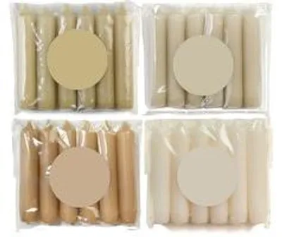 Image de Cactula, bougies chauffe-plat courtes – Finition douce – 24 pièces – 12 cm