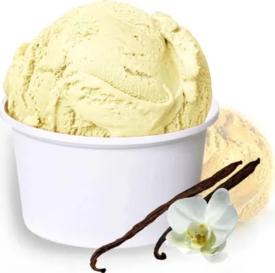 Immagine prodotto di Gelato francese alla vaniglia low carb in polvere vegano senza zucchero e senza lattosio 333 g