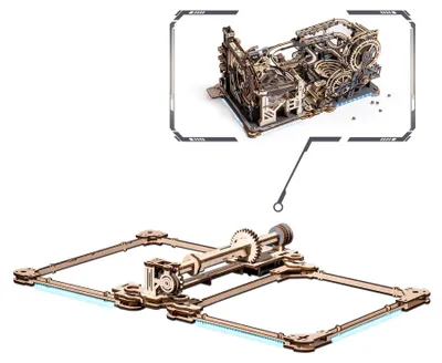 Image de Kit de construction de puzzle en bois 3D pour adultes