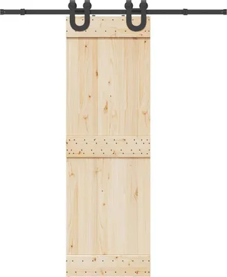 Obrázok produktu pre vidaXL Súprava kovania posuvných dverí 183 cm oceľ čierna