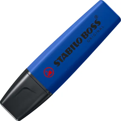 Zdjęcie produktu dla Zakreślacz STABILO - BOSS ORIGINAL NatureCOLORS Wildflower - opakowanie 4 sztuk - czerwony, niebieski ultramaryna, szary fiolet, bordowy czerwony