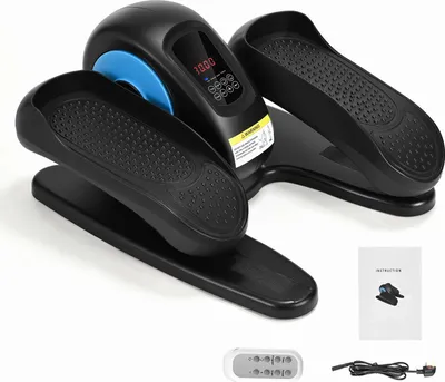 Produktbild von Mini Crosstrainer - Pedaltrainer für unter dem Schreibtisch - Gelenkschonendes Cardio-Training - Beintraining - Für Büro und Zuhause