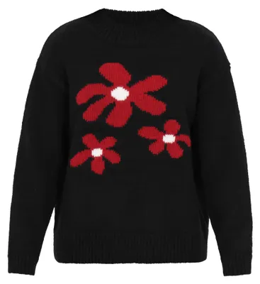 Produktbild von EVERA Damen Pullover - Schwarz, M/L