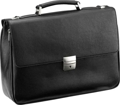 Produktbild von Aktentasche-Arbeitstasche-Umhängetasche Tasche-Schwarz 40 x30x11cm–Bowatex