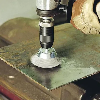Produktbild von wolfcraft 4-tlg. Drahtbürsten-Set Rundschaft 2133000