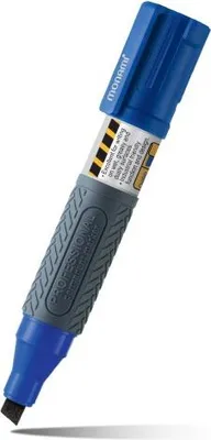 Produktbild von Industriemarker Monami Professional Permanent Marker, 5-8mm, blau