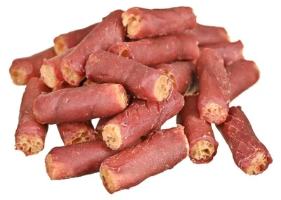 Obrázok produktu pre PETITTO Rýžové tyčinky s kačacím mäsom - pochúťka pre psov - 500 g