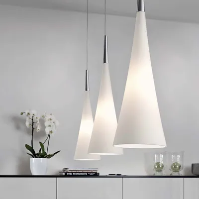 Produktbild von Villeroy & Boch Pendellampe Stockholm 110cm Chrom, Weiß