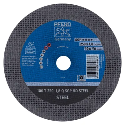 Produktbild von PFERD Stationary cut-off wheels SGP HD STEEL, Stahl, 20 Stück(e)