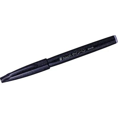 Image de Pentel® SES15C-A Stylo fibre Sign Pen Brush - pointe pinceau, noir
