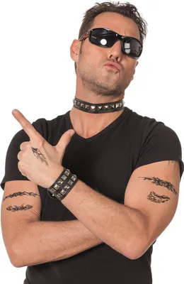 Image de Bracelet à rivets à deux rangées
