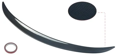 Obrázek produktu pro Zadní spoiler, snadná instalace, aerodynamický design, vzhled z uhlíkových vláken