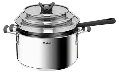 Immagine prodotto di Tefal OPTI'SPACE Topfset 6tlg. (Kasserolle 16cm m.D., Kochtöpfe 20/24cm m.D.)