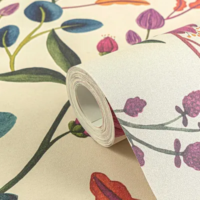 Produktbild von Vliestapete Floral Creme Anna D Andrea A.S. Création 782111 10.05 m x 0.53 m
